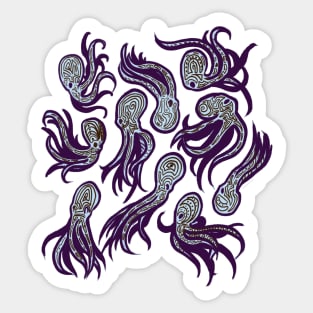 Octopi Sticker